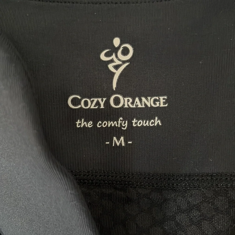 NWOT Woman's Cozy Orange Virgo Tank Racerback. - Picture 3 of 4